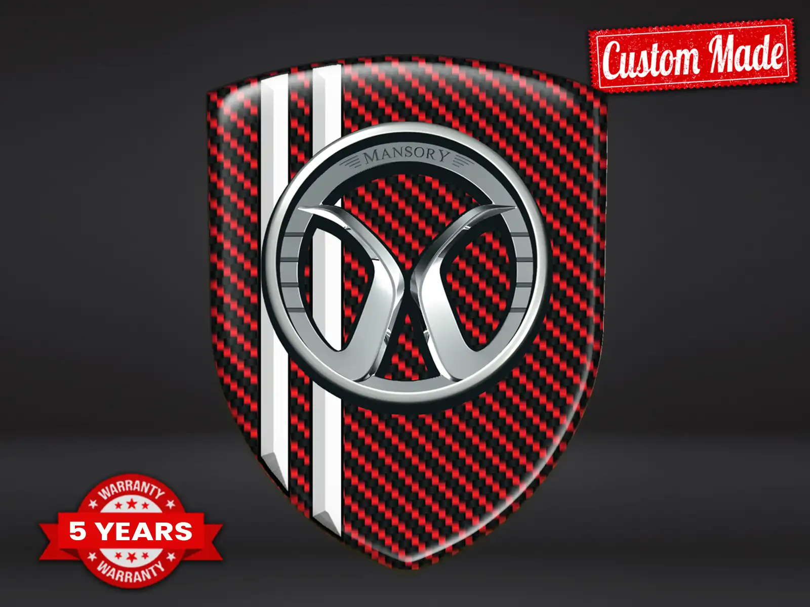 Mansory Car Company Emblems High Quality Professional Minimal